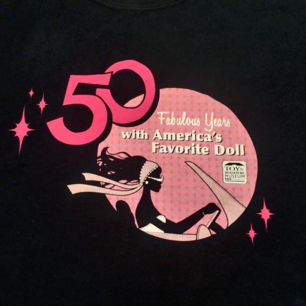 Barbie 50th Anniversary Collectible Shirt Unisex M